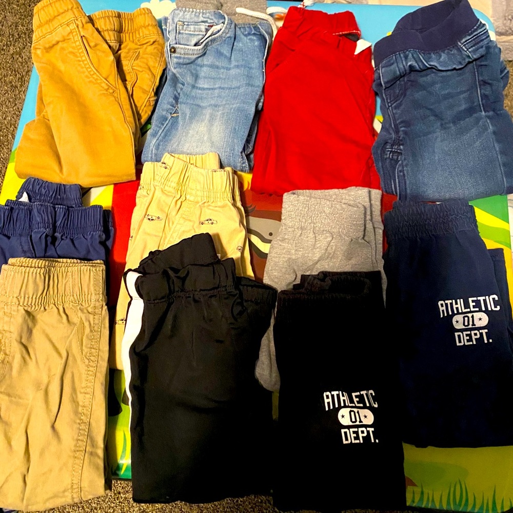 2T pants lots for boys